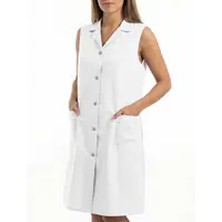 Schriks Jasschort wit mouwloos Schriks Jasschort wit mouwloos