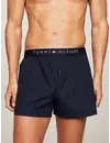Tommy Hilfiger Wijde Heren Boxershorts - Classic - 100% katoenen donkerblauwe losse boxershorts