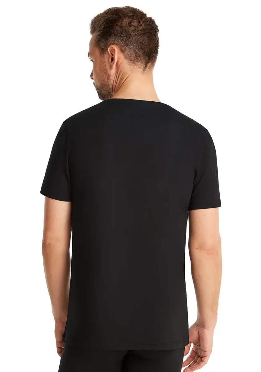 Ten Cate 2-Pack Heren T-Shirt V-hals - 32325 - Mannen ondershirts korte mouw - Elastisch biologisch katoen