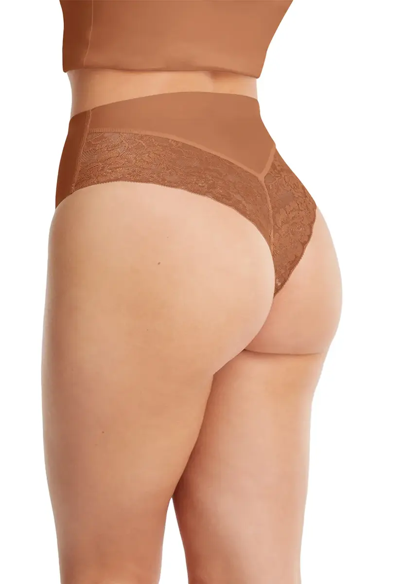 Ten Cate Secrets Brazilian High Waist 31821 - Colours - Hoge kanten taille slip - Onderbroek - Naadloos