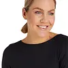Ten Cate Thermo Rib dames T-shirt 3/4e mouw - Thermisch warm ondershirt met korte mouwen - Ronde hals