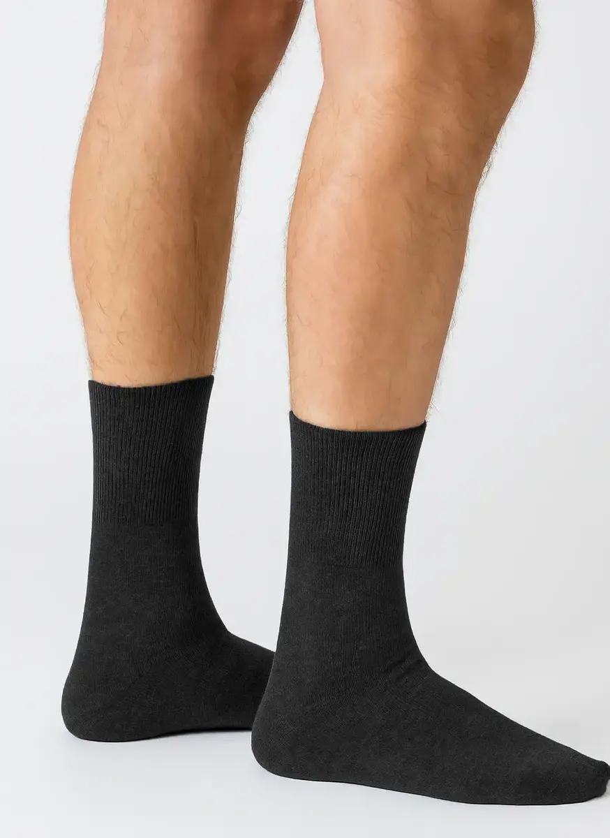 Basset katoenen sokken - Diabetes & medische sokken - Anti knel boord