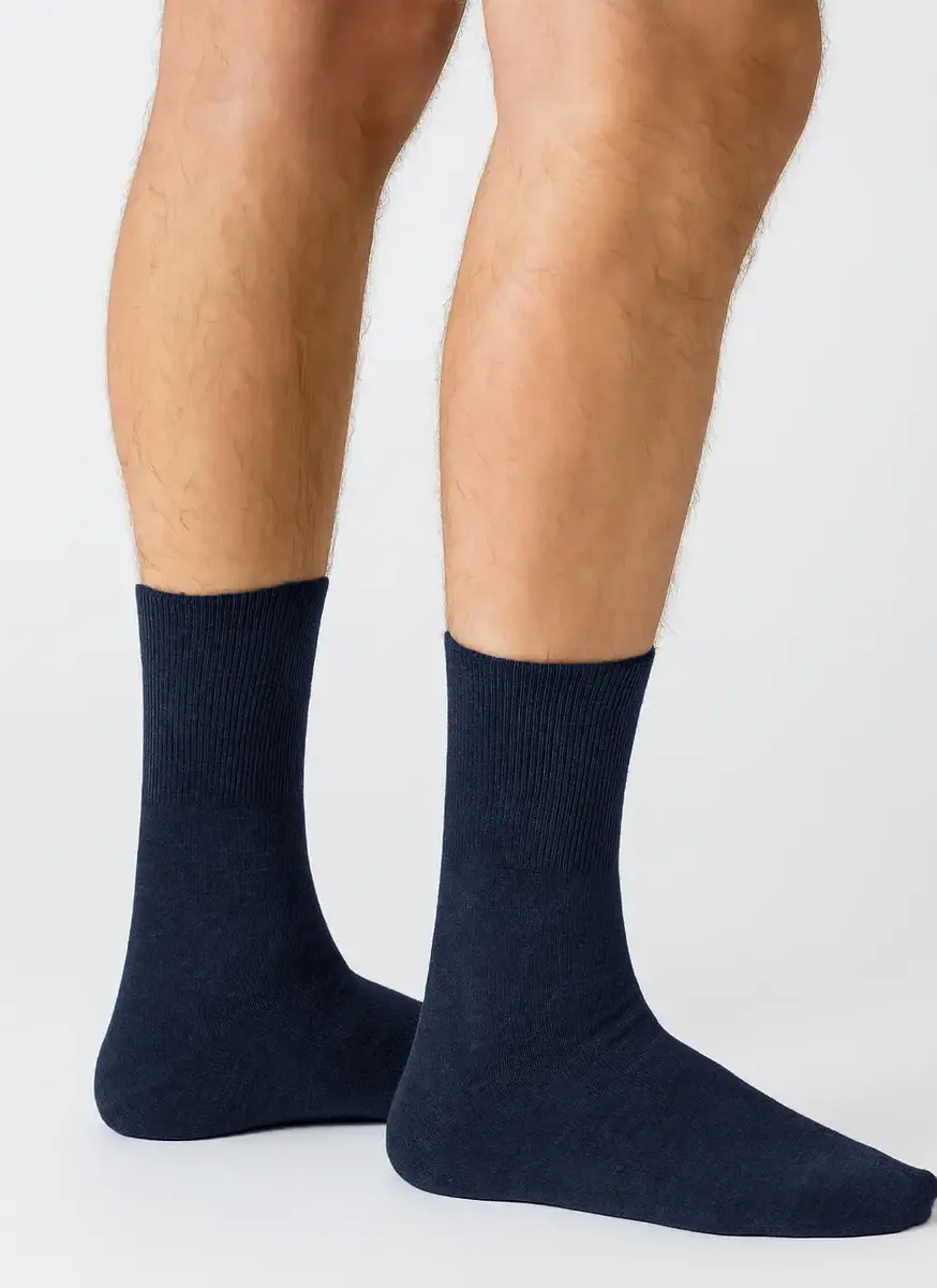 Basset katoenen sokken - Diabetes & medische sokken - Anti knel boord