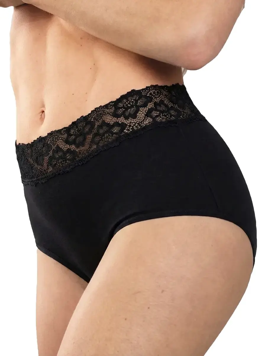 Nina von C kanten modal taille slip dames - Hoge kanten dames onderbroek