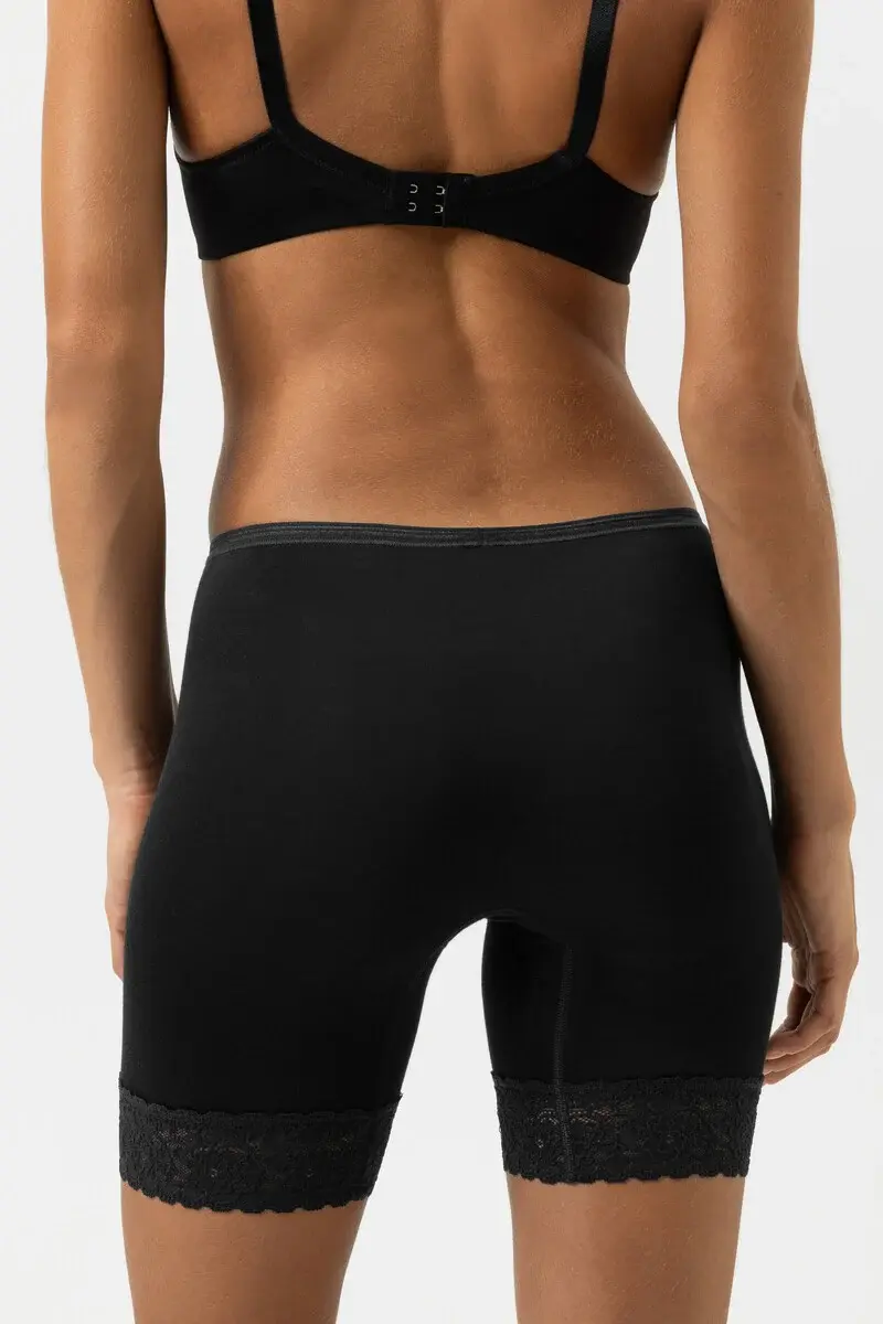 Mey dames boxershort lange pijpjes Lights Basics - Kanten onderbroek lange pijpjes - Broekje voor onder jurk