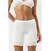 Mey dames boxershort lange pijpjes Lights Basics - Kanten onderbroek lange pijpjes - Broekje voor onder jurk - Wit