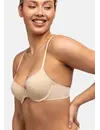 Dorina BH Beugel - T-shirt BH licht gevuld - Schijnt niet door - Goedkope maar goede bh - Zwart - Huidskleur - wit