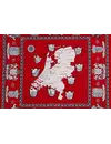 Boeren zakdoek rood Nederland 55 x 55 cm