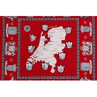 Boeren zakdoek rood Nederland 55 x 55 cm