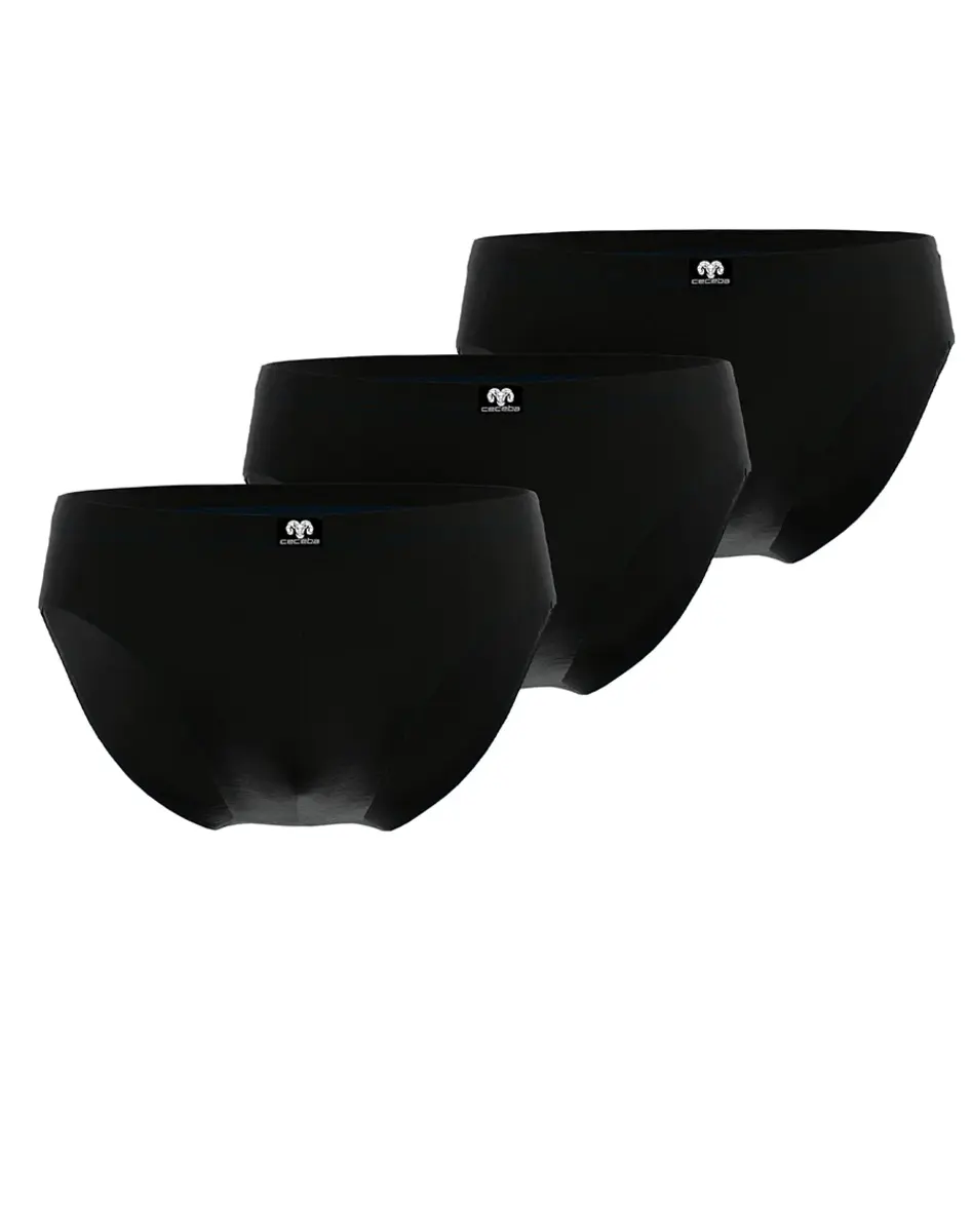 Ceceba 3-pak heren slips 10170 - Grote maten heren onderbroeken - Voor mannen met dikke buik - Katoen