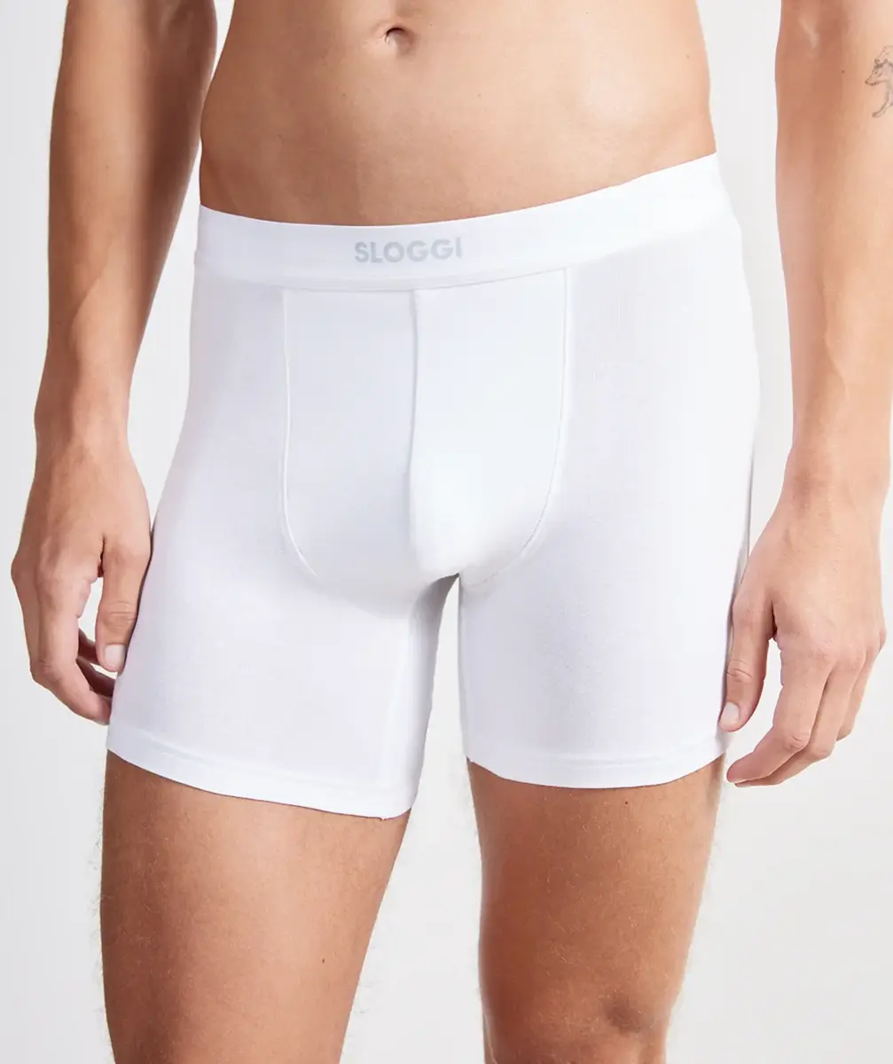 Sloggi 2-pack katoenen boxershort heren Ever Ease - Biologisch katoenen heren onderbroek