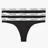 Calvin Klein 3-pack dames string