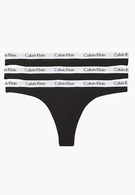 Calvin Klein 3-pack dames string Calvin Klein 3-pack dames string