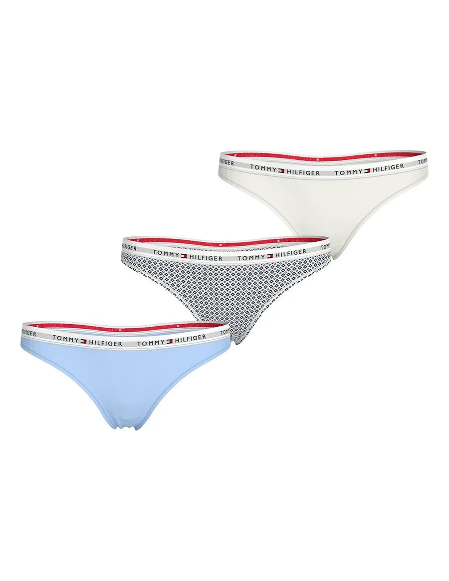 Tommy Hilfiger 3-Pack Dames Strings - Thong