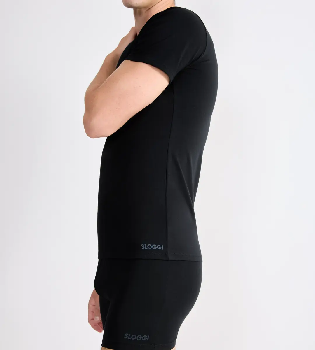 Sloggi 2-pack Go Abc heren T-shirts Korte mouw - Ronde hals - Mannen ondershirt elastisch katoen -