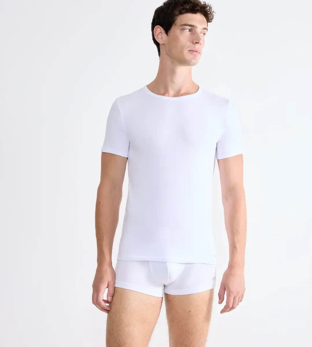 Sloggi 2-pack Go Abc heren T-shirts Korte mouw - Ronde hals - Mannen ondershirt elastisch katoen -