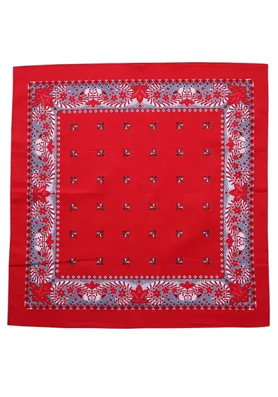 Boerenzakdoek Franse lelie 55 x 55 cm
