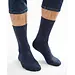 FALKE Sensitive London Heren Sokken - Diabetes sokken - Anti knel katoenen kousen - Donkerblauw