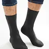 FALKE Sensitive London Heren Sokken - Diabetes sokken - Anti knel katoenen kousen
