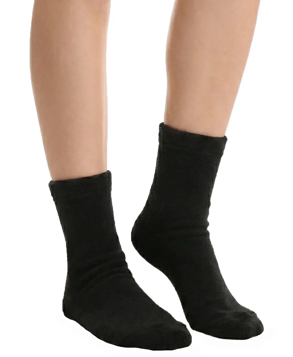 Marianne 2-pak - Fleece sokken - Zachte warme dames sokken - Fleece huissokken en bedsokken - Warme sokken dames