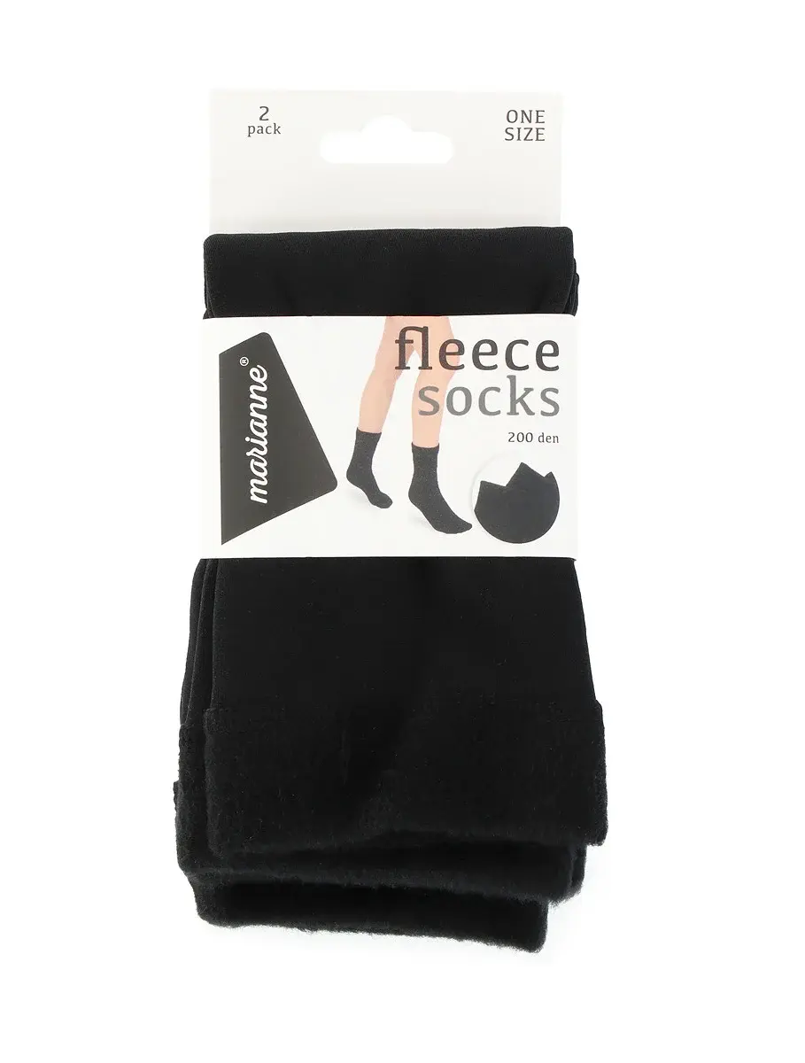 Marianne 2-pak - Fleece sokken - Zachte warme dames sokken - Fleece huissokken en bedsokken - Warme sokken dames Marianne 2-pak - Fleece sokken - Zachte warme dames sokken - Fleece huissokken en bedsokken - Warme sokken dames