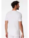 Schiesser 2-Pack T-Shirts heren V-hals - 95/5  - Biologisch katoen