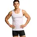 Boru Bamboo heren onderhemd - Bamboe singlet - Mannen hemden bamboe - Hemden heren - Wit