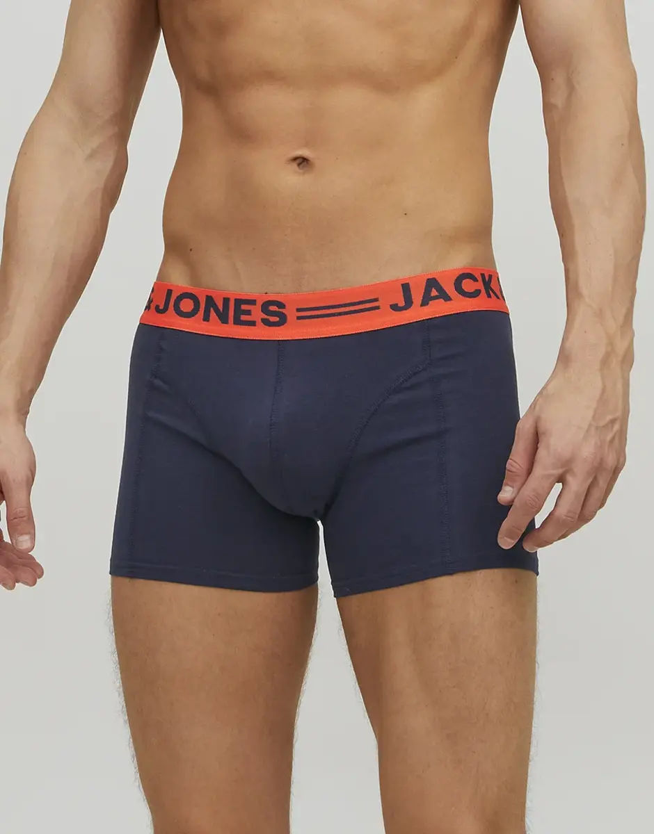 Jack & Jones 3-Pack heren boxershort  - Grote maten heren ondergoed katoen