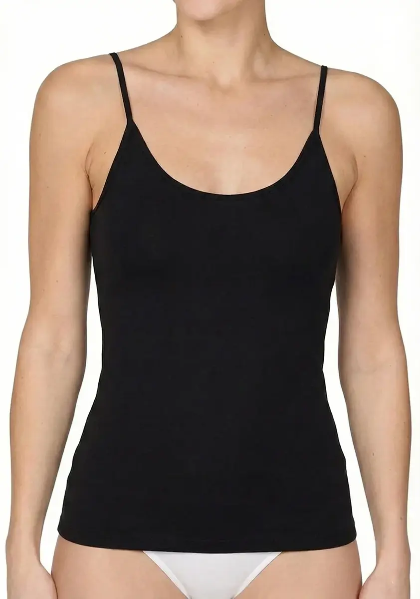 Beeren dames spaghetti hemd comfort feeling - Katoenen onderhemd wit, zwart - Singlet smalle bandjes Beeren dames spaghetti hemd comfort feeling - Katoenen onderhemd wit, zwart - Singlet smalle bandjes