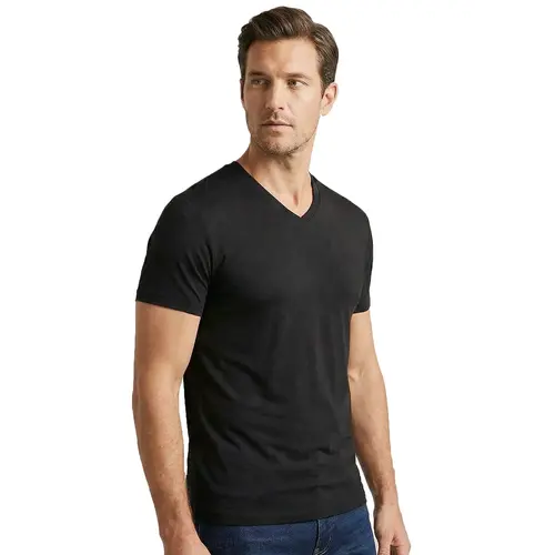 Apollo 2-pack heren T-shirts - Bamboe V-hals Apollo 2-pack heren T-shirts - Bamboe V-hals