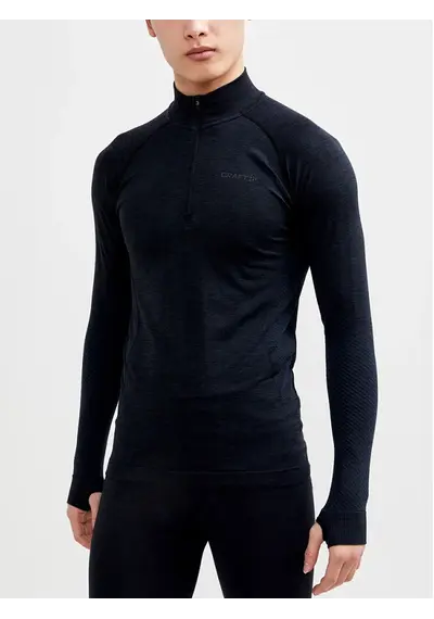 Craft thermoshirt heren lange mouw met rits - Core dry
