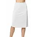 J&C lange onderrok dames 65cm  - Jupon - Wit - Zwart - Huidskleur - Wit