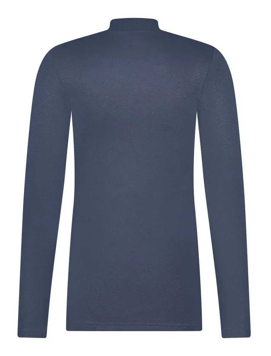 Ten Cate Thermo heren shirt lange mouw - Col met rits - Warm ondershirt met hoge hals