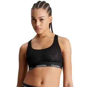 Calvin Klein Bralette dames - Unlined - Katoenen Bh top merk ondergoed - Zonder vulling