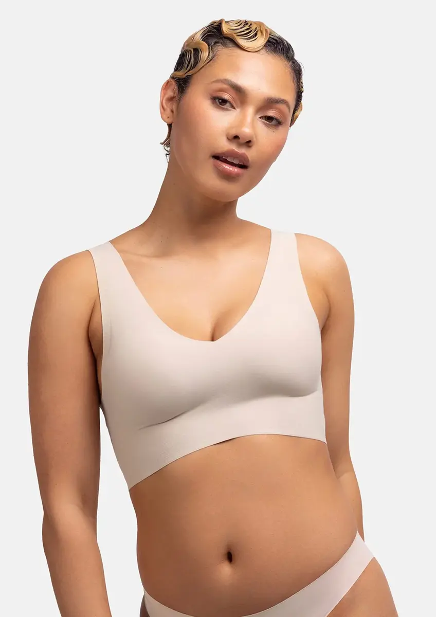 Dorina Bralette met vulling Eco - Soft BH - Naadloze BH Top - Comfortabele top - Schijnt niet door