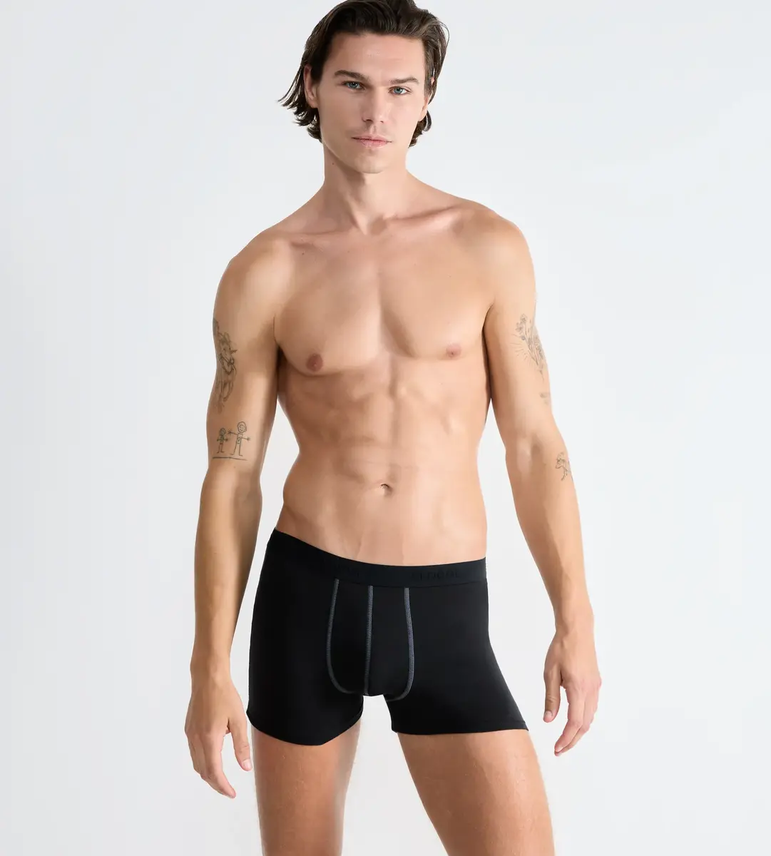 Sloggi 24/7 2-pak heren boxershorts - Elastisch katoenen Mannen ondergoed met elastische band Sloggi 24/7 2-pak heren boxershorts - Elastisch katoenen Mannen ondergoed met elastische band
