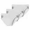 Schiesser 3-pack heren Rio slip 95/5 - Stripe - Hoog opgesneden heren onderbroek - Stoffen band - Biologisch katoen