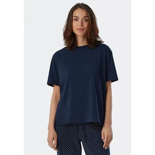 Schiesser dames pyjamashirt korte mouw - Mix & Relax