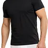 Beeren heren ondershirt V-hals - Korte mouw M3000 - 100% katoen slim fit T-shirt - Ronde hals