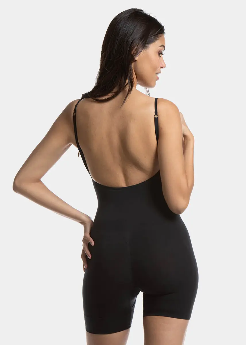 Magic corrigerende bodysuit lage rug - Low back soft bodysuit - Shapewear body met spaghetti bandjes
