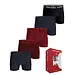 Bjorn Borg 5-Pack heren boxershorts - Cotton Stretch  - X-mas - Rood Combi