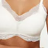 Triumph Lift Smart push up Bh zonder beugel - kanten Beugelloze bh met smalle bandjes - voorgevormd