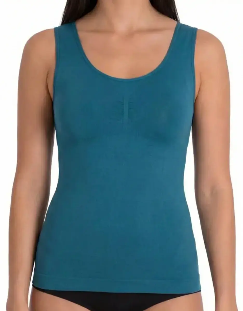 J&C correctie hemd breed bandje 6408 - Shapewear singlet - Correctie