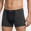 Gentlemen heren Boxershort smal streepje - Elastisch katoenen heren ondergoed - onderbroek - zwart, blau