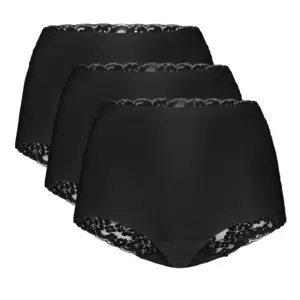 Ten Cate 3-pack secrets kanten high waist slip - 60828