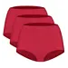 Ten Cate 3-pack secrets high waist slip-60826-Voordeelverpakking - Rood