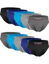 Uomo 10-Pack Heren Slip - Naadloze multipack heren onderbroeken - Voordeelverpakking - Seamless ondergoed heren
