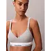 Calvin Klein Bralette dames - Lift -  Icon Cotton Modal - Grijs