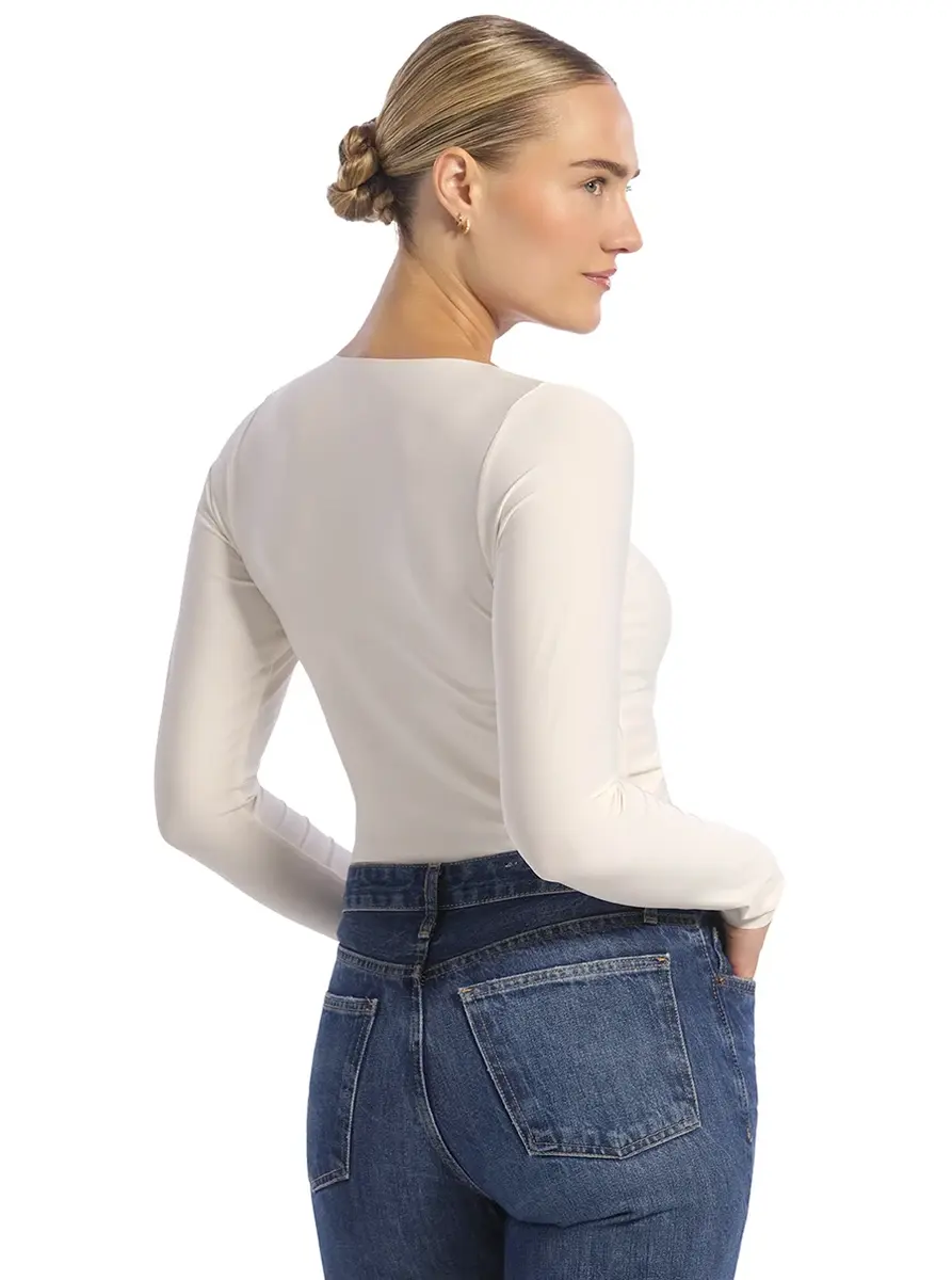 Ten Cate Secrets Onzichtbaar ondershirt dames lange mouw - Naadloos