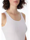 Schiesser dames hemd Luxury - brede bandjes - Wit vrouwen singlet